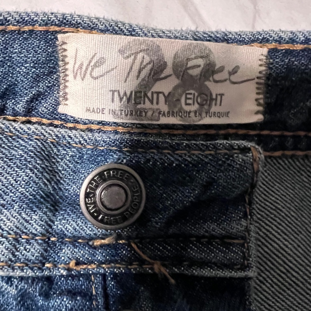 Free People “we the free” straight leg jeans